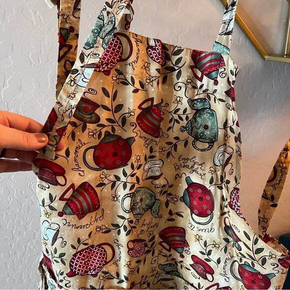 Kay Dee Designs Adult Apron Teapot design neutral unisex - Picture 2 of 5